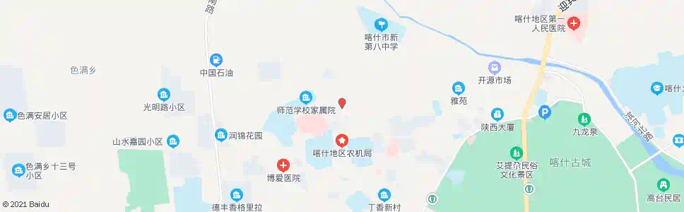 喀什合其拉力_公交站地图_喀什公交_妙搜公交查询2025