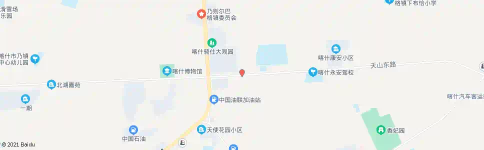 喀什四中_公交站地图_喀什公交_妙搜公交查询2025
