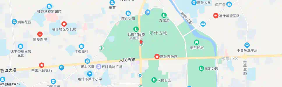 喀什下卡孜来克_公交站地图_喀什公交_妙搜公交查询2025