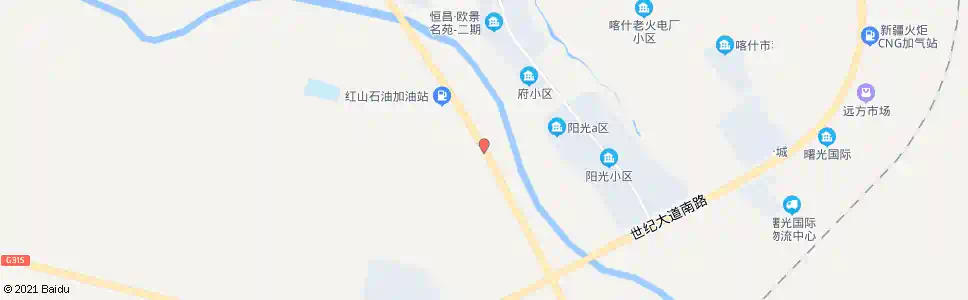 喀什啤酒厂_公交站地图_喀什公交_妙搜公交查询2025