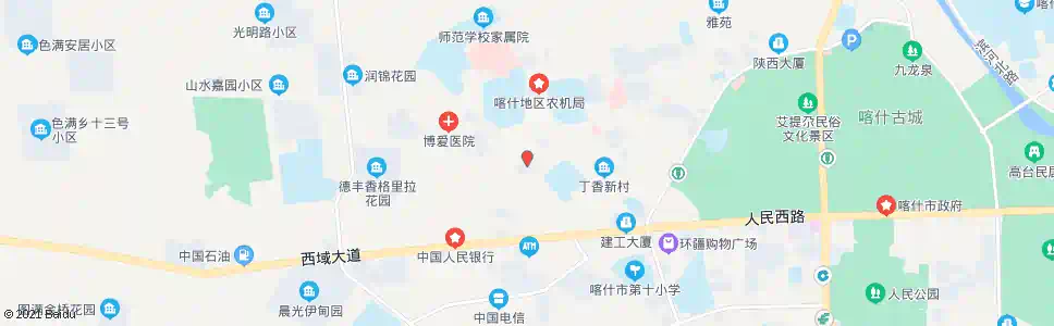 喀什巢丝厂_公交站地图_喀什公交_妙搜公交查询2025