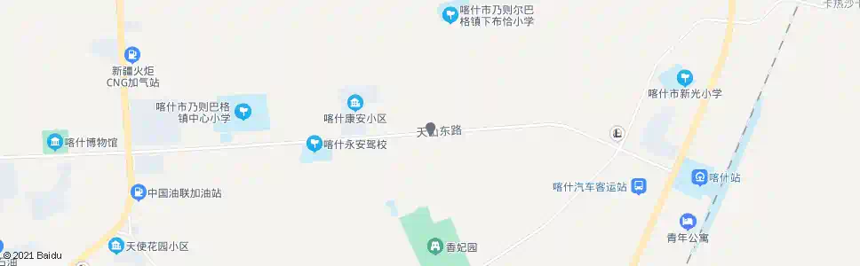 喀什十二村_公交站地图_喀什公交_妙搜公交查询2025