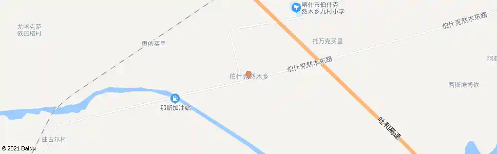 喀什伯什克然木乡_公交站地图_喀什公交_妙搜公交查询2025