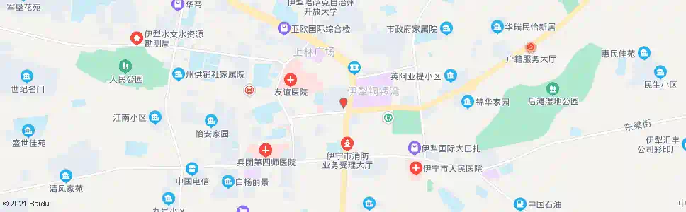 喀什卫生院_公交站地图_喀什公交_妙搜公交查询2025