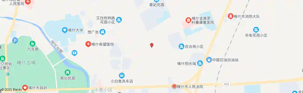 喀什结核医院_公交站地图_喀什公交_妙搜公交查询2025
