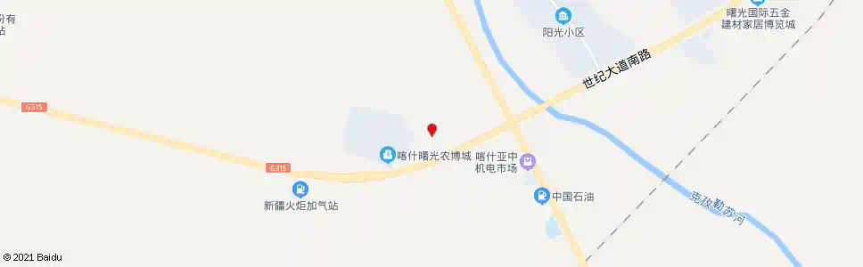 喀什四村_公交站地图_喀什公交_妙搜公交查询2025