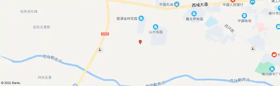 喀什色满乡三村_公交站地图_喀什公交_妙搜公交查询2025