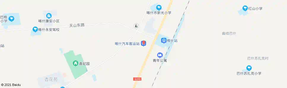 喀什客运站_公交站地图_喀什公交_妙搜公交查询2025