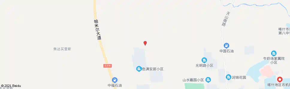 喀什牛奶厂(夏马勒巴格路)_公交站地图_喀什公交_妙搜公交查询2025