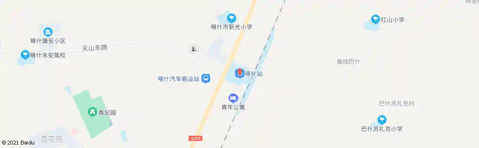 喀什皮革厂_公交站地图_喀什公交_妙搜公交查询2025