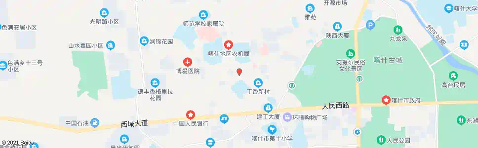 喀什色满宾馆_公交站地图_喀什公交_妙搜公交查询2025
