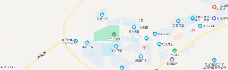 克拉玛依水牛公园_公交站地图_克拉玛依公交_妙搜公交查询2025