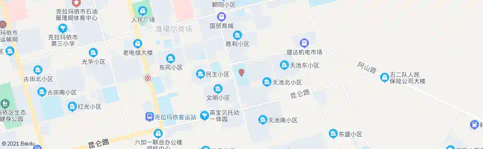 克拉玛依第七中学_公交站地图_克拉玛依公交_妙搜公交查询2025