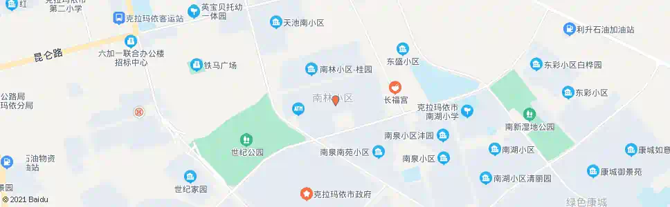 克拉玛依南林小区东_公交站地图_克拉玛依公交_妙搜公交查询2025