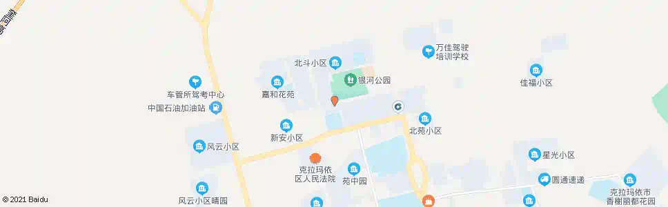 克拉玛依新月新村_公交站地图_克拉玛依公交_妙搜公交查询2025