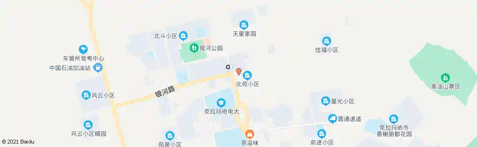 克拉玛依北苑新村_公交站地图_克拉玛依公交_妙搜公交查询2025
