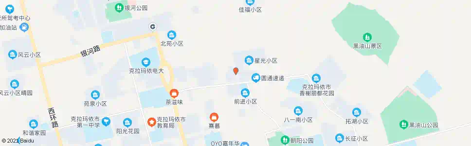 克拉玛依星光小区_公交站地图_克拉玛依公交_妙搜公交查询2025