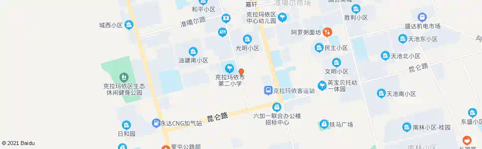 克拉玛依油建市场_公交站地图_克拉玛依公交_妙搜公交查询2025