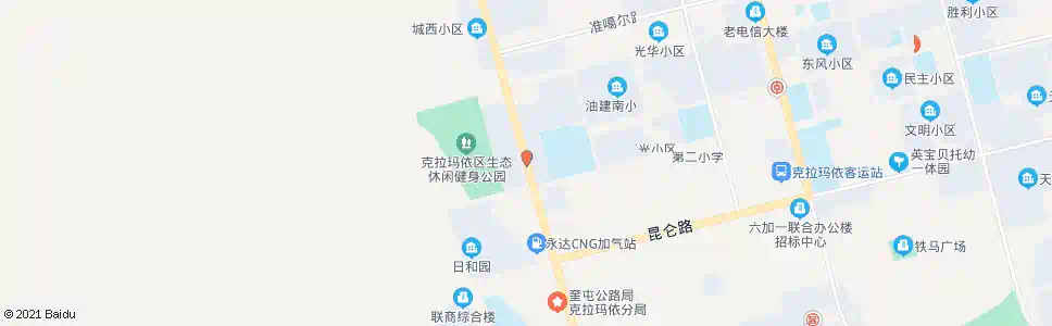 克拉玛依古田南_公交站地图_克拉玛依公交_妙搜公交查询2025