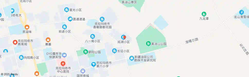 克拉玛依拓湖新村_公交站地图_克拉玛依公交_妙搜公交查询2025