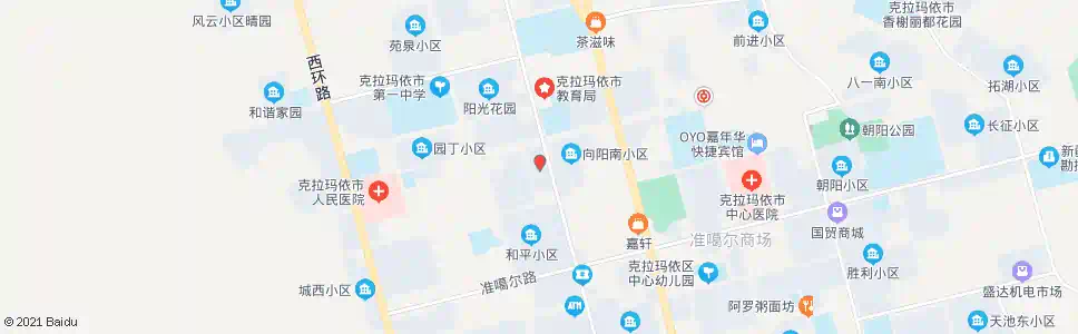 克拉玛依西北小区_公交站地图_克拉玛依公交_妙搜公交查询2025