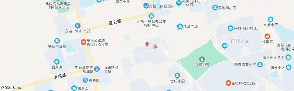 克拉玛依永升花园小区_公交站地图_克拉玛依公交_妙搜公交查询2025