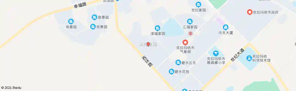 克拉玛依润福家园_公交站地图_克拉玛依公交_妙搜公交查询2025
