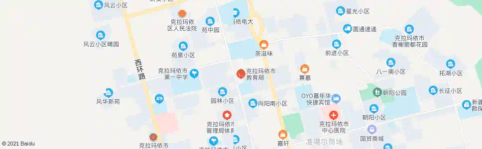 克拉玛依市教育局_公交站地图_克拉玛依公交_妙搜公交查询2025