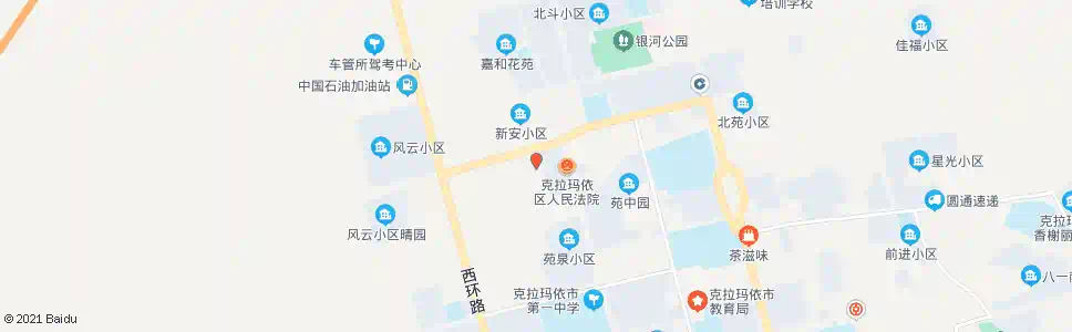 克拉玛依局机关_公交站地图_克拉玛依公交_妙搜公交查询2025