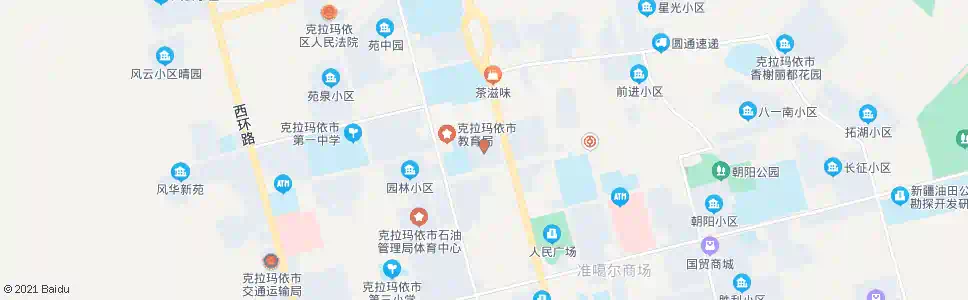 克拉玛依向阳北村_公交站地图_克拉玛依公交_妙搜公交查询2025