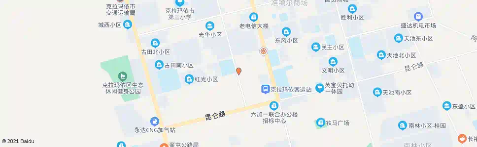 克拉玛依油建调度室_公交站地图_克拉玛依公交_妙搜公交查询2025