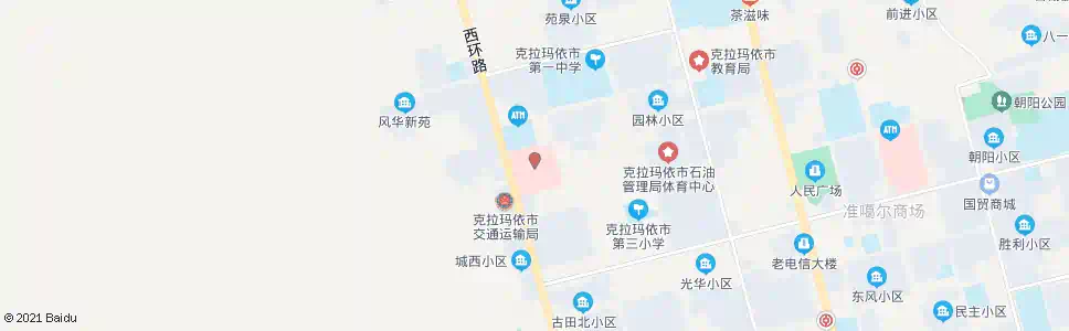 克拉玛依人民医院_公交站地图_克拉玛依公交_妙搜公交查询2025