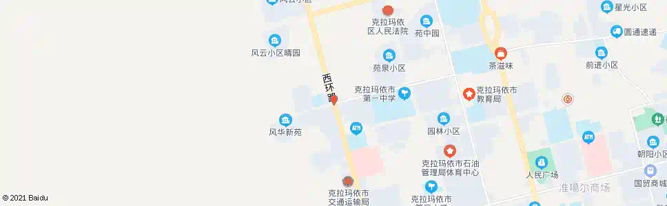 克拉玛依西环路_公交站地图_克拉玛依公交_妙搜公交查询2025
