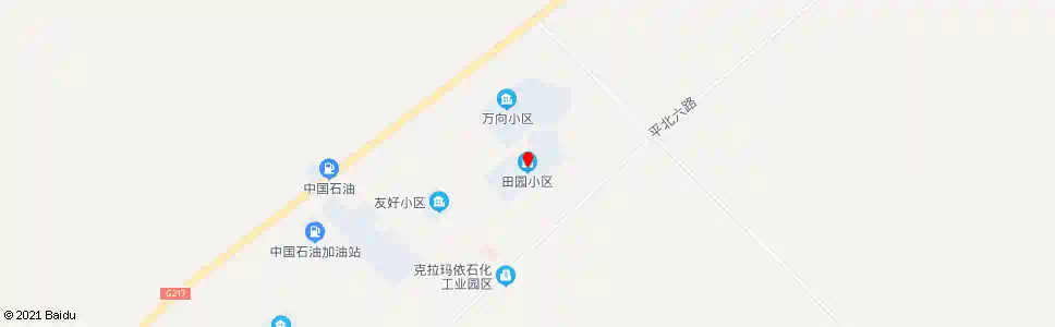 克拉玛依田园小区_公交站地图_克拉玛依公交_妙搜公交查询2025