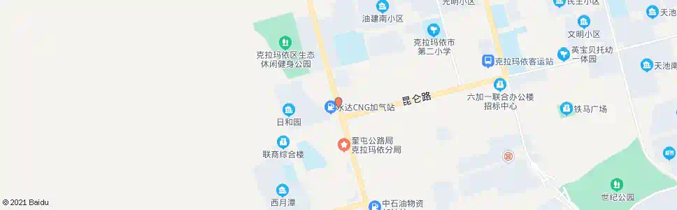 克拉玛依永红加气站_公交站地图_克拉玛依公交_妙搜公交查询2025