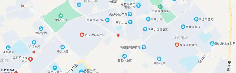 克拉玛依油田信息楼_公交站地图_克拉玛依公交_妙搜公交查询2025