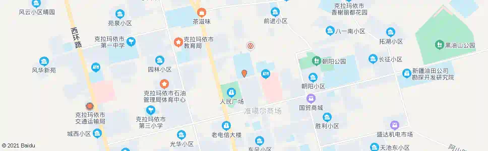 克拉玛依第一中学_公交站地图_克拉玛依公交_妙搜公交查询2025