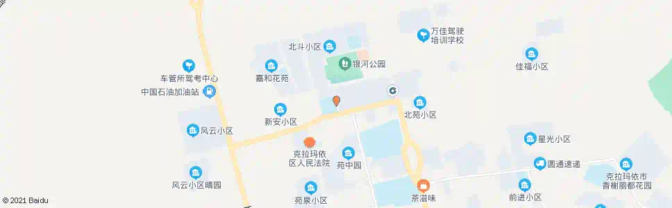 克拉玛依第十小学_公交站地图_克拉玛依公交_妙搜公交查询2025