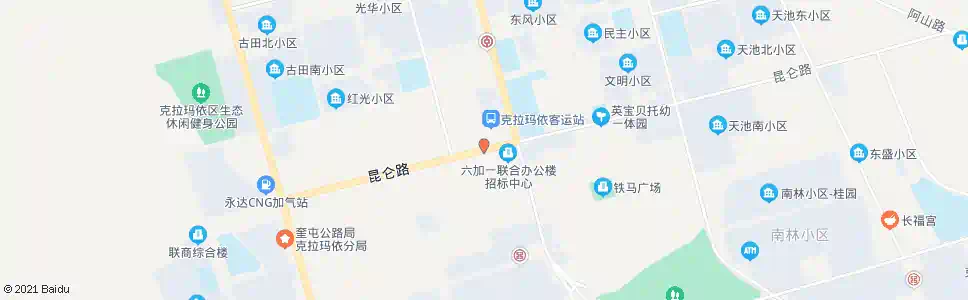 克拉玛依联合办公楼_公交站地图_克拉玛依公交_妙搜公交查询2025