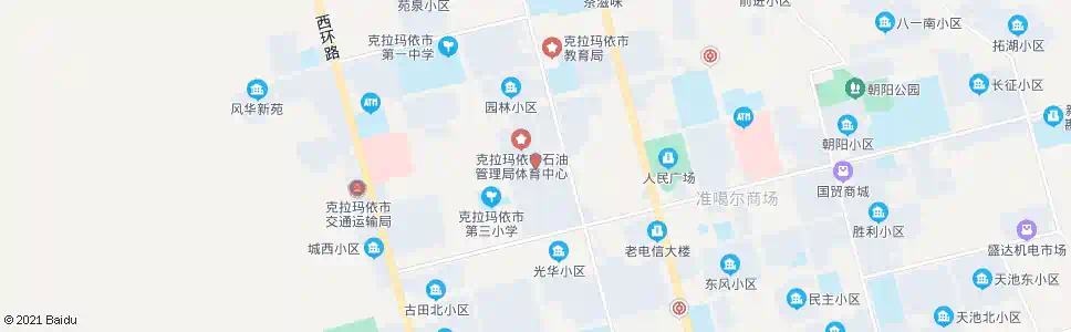 克拉玛依体委_公交站地图_克拉玛依公交_妙搜公交查询2025