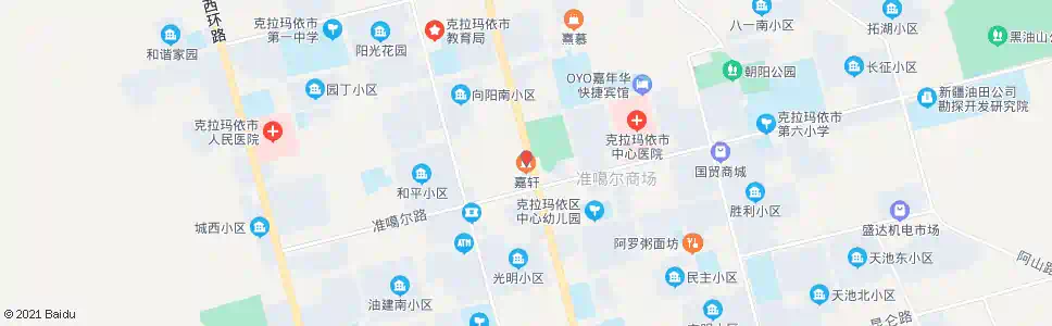 克拉玛依东方红商场_公交站地图_克拉玛依公交_妙搜公交查询2025