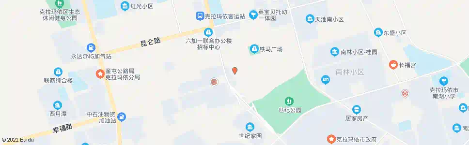 克拉玛依乐园新村_公交站地图_克拉玛依公交_妙搜公交查询2025
