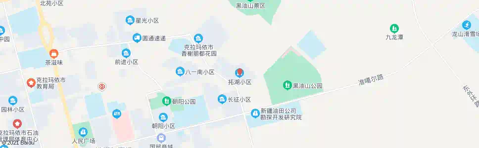 克拉玛依拓湖小区_公交站地图_克拉玛依公交_妙搜公交查询2025