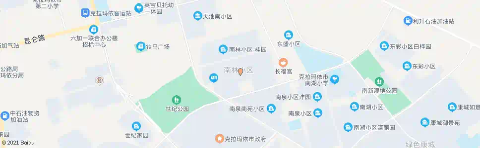 克拉玛依南林小区西_公交站地图_克拉玛依公交_妙搜公交查询2025