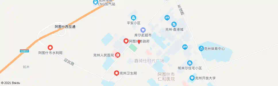 克孜勒苏商贸城后门_公交站地图_克孜勒苏公交_妙搜公交查询2025