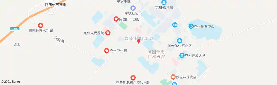 克孜勒苏友谊宾馆_公交站地图_克孜勒苏公交_妙搜公交查询2025
