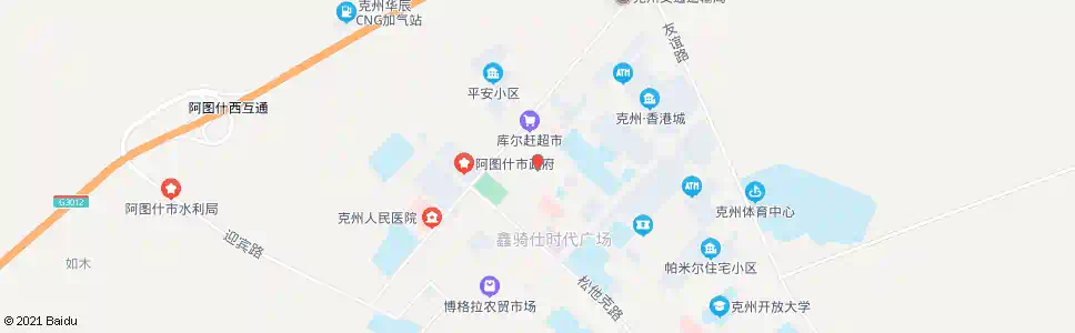 克孜勒苏市工商局(北行)_公交站地图_克孜勒苏公交_妙搜公交查询2025