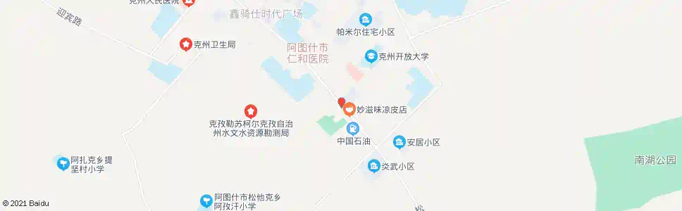 克孜勒苏市体委_公交站地图_克孜勒苏公交_妙搜公交查询2025