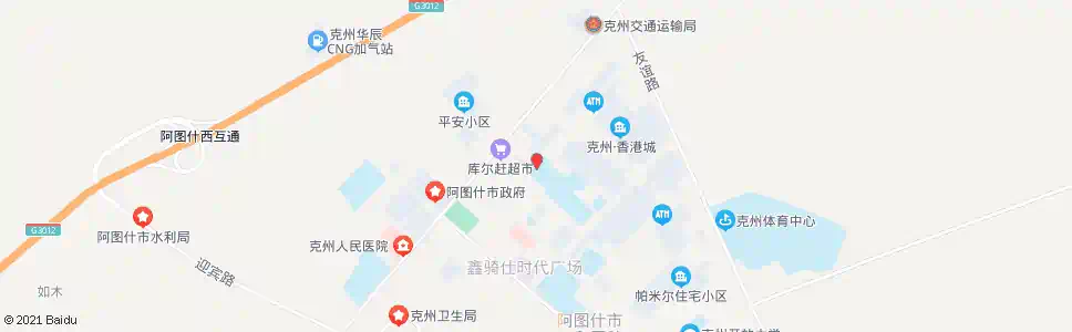 克孜勒苏州一中_公交站地图_克孜勒苏公交_妙搜公交查询2025
