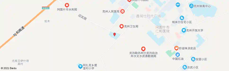 克孜勒苏市一中_公交站地图_克孜勒苏公交_妙搜公交查询2025